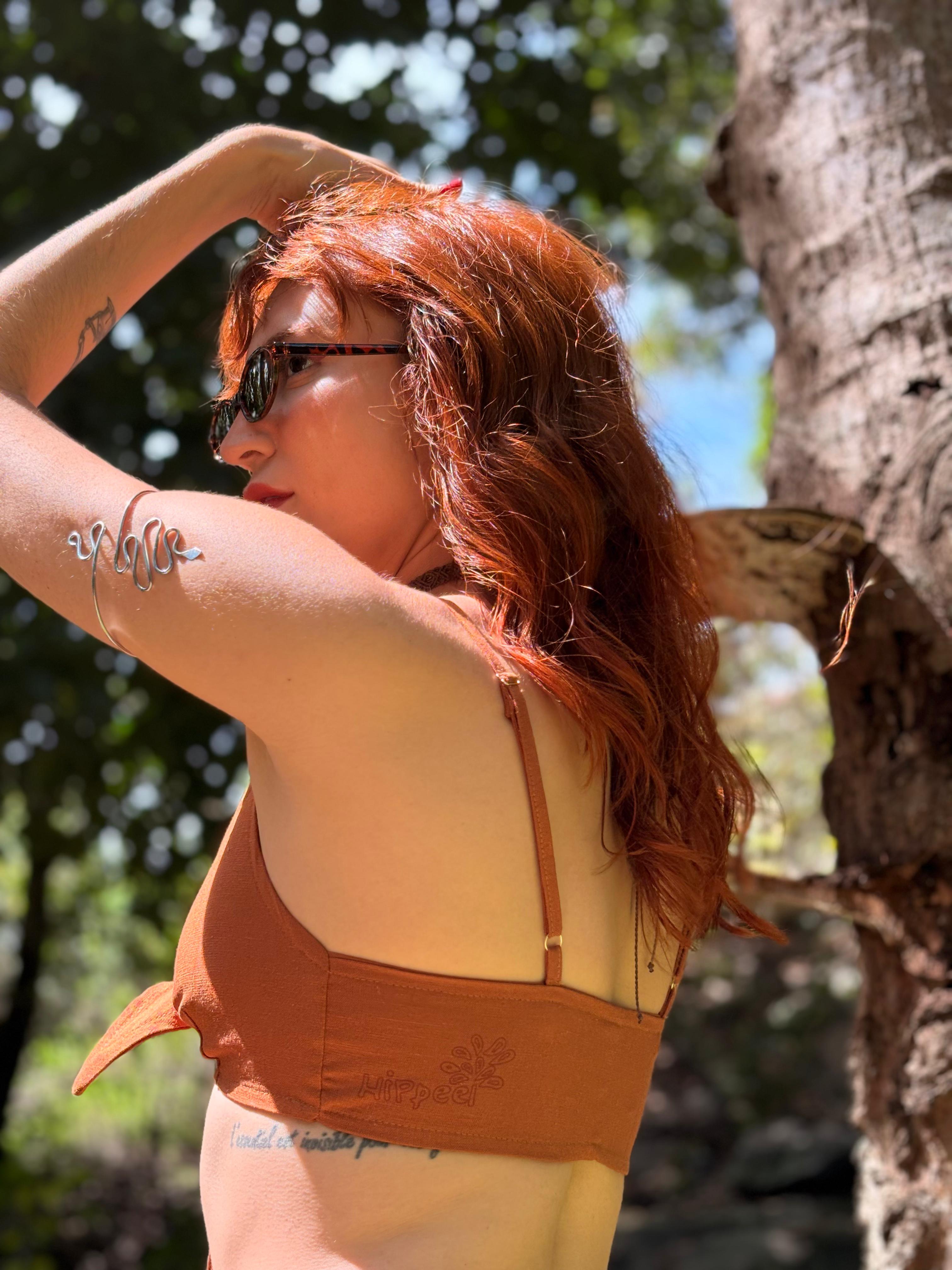 Cropped Laço Tijolinho