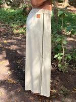 Calça Cremosa listra verde