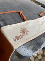 Cropped Laço Dupla Face Terracota e Creme