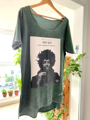 x Dress T-shirt / Blusão Jimi Hendrix - Hippeei