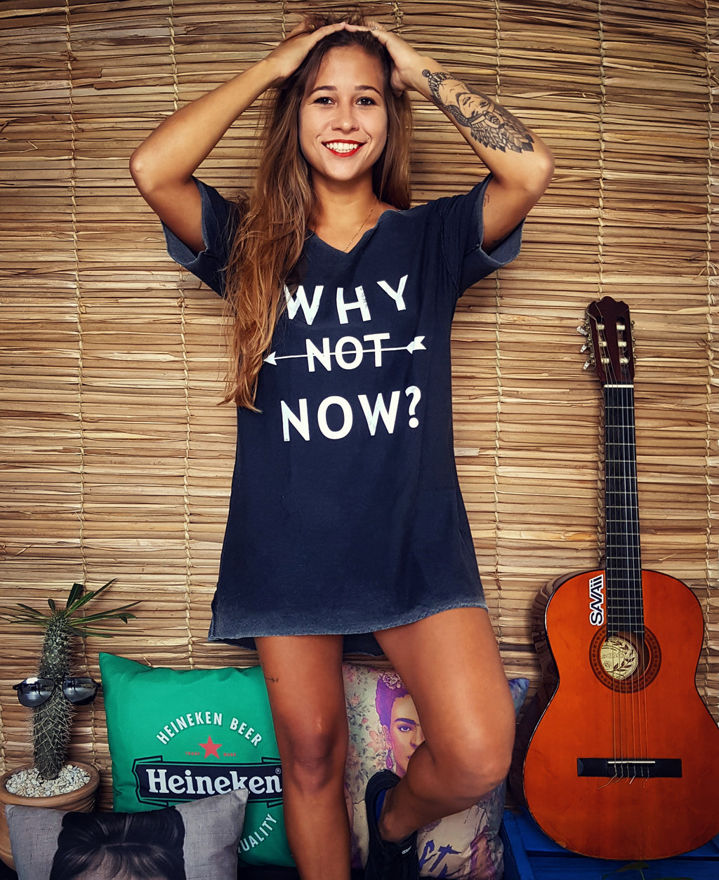 x Dress T-shirt / Blusão Why not now
